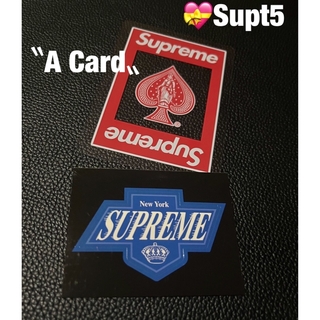 シュプリーム(Supreme)のSUPREME Sticker & Trump A Card 💝Supt5(その他)