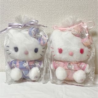 ハローキティ(ハローキティ)の❤︎キティちゃん❤︎ぬいぐるみ2個セット❤︎Radyコラボ限定品 マーブル柄❤︎(キャラクターグッズ)