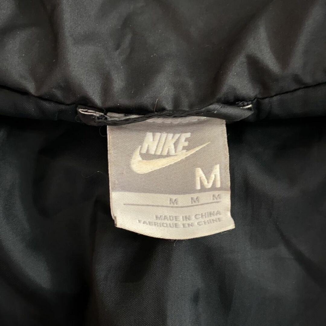 NIKE(ナイキ)のナイキ 長袖 中綿ジャケット M ブラック NIKE レディース 古着 【240211】 レディースのジャケット/アウター(ダウンジャケット)の商品写真