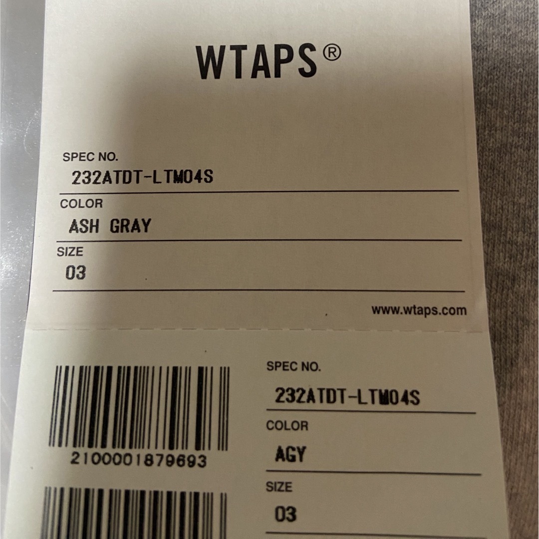 W)taps(ダブルタップス)のWTAPS COLLEGE / LS / COTTON　L   メンズのトップス(Tシャツ/カットソー(七分/長袖))の商品写真