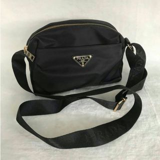 超美品 正規品 PRADA プラダ ジャガード がま口 レザートートバッグ