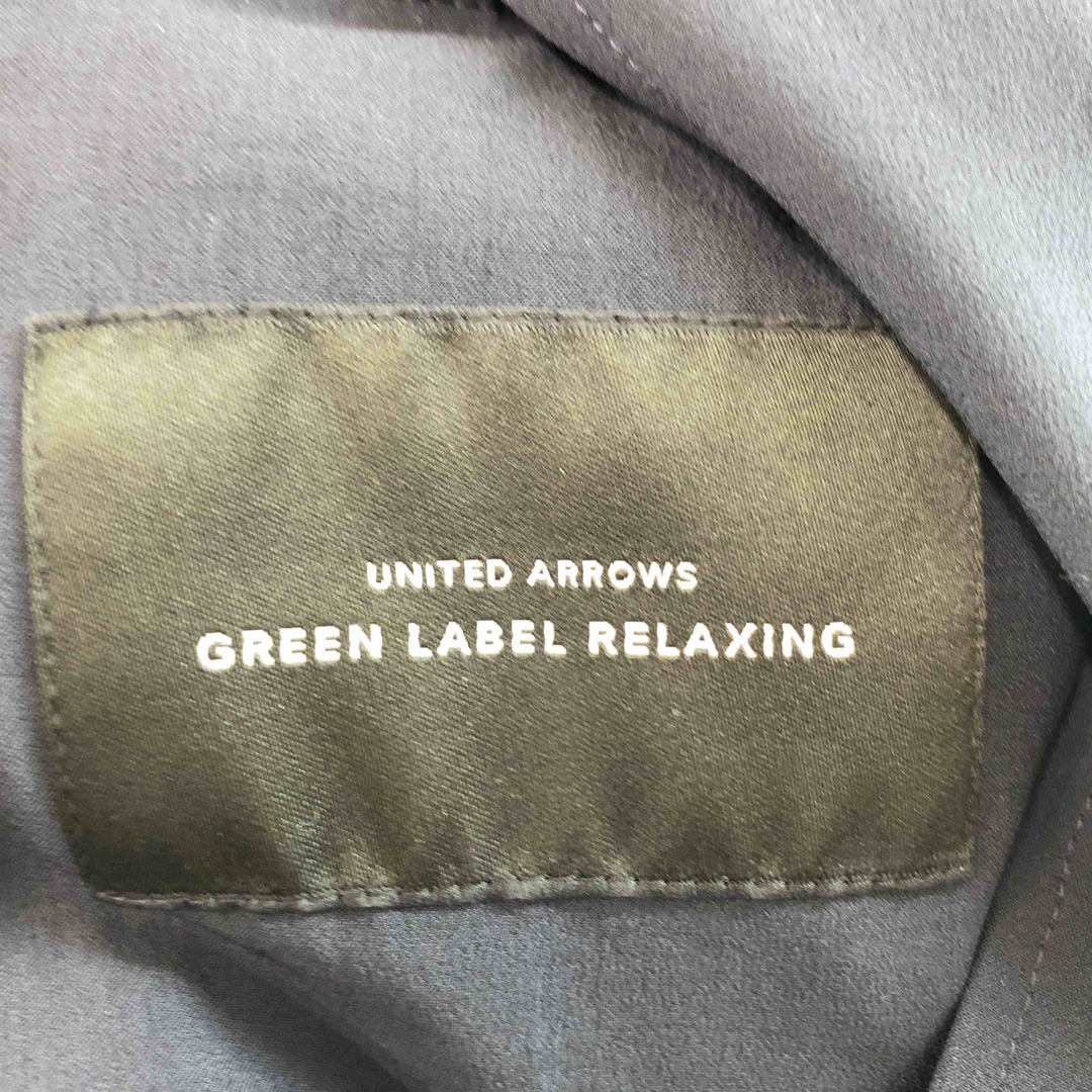 UNITED ARROWS green label relaxing(ユナイテッドアローズグリーンレーベルリラクシング)のGreen Label RELAXING　濃紺　裏地無し　サイズ38　 テーラードジャケット レディースのジャケット/アウター(テーラードジャケット)の商品写真