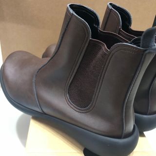 リゲッタカヌー(Regetta Canoe)の⭐️新品　Re:getA   リゲッタ　サイドゴアショートブーツ⭐️サイズ　L(ブーツ)