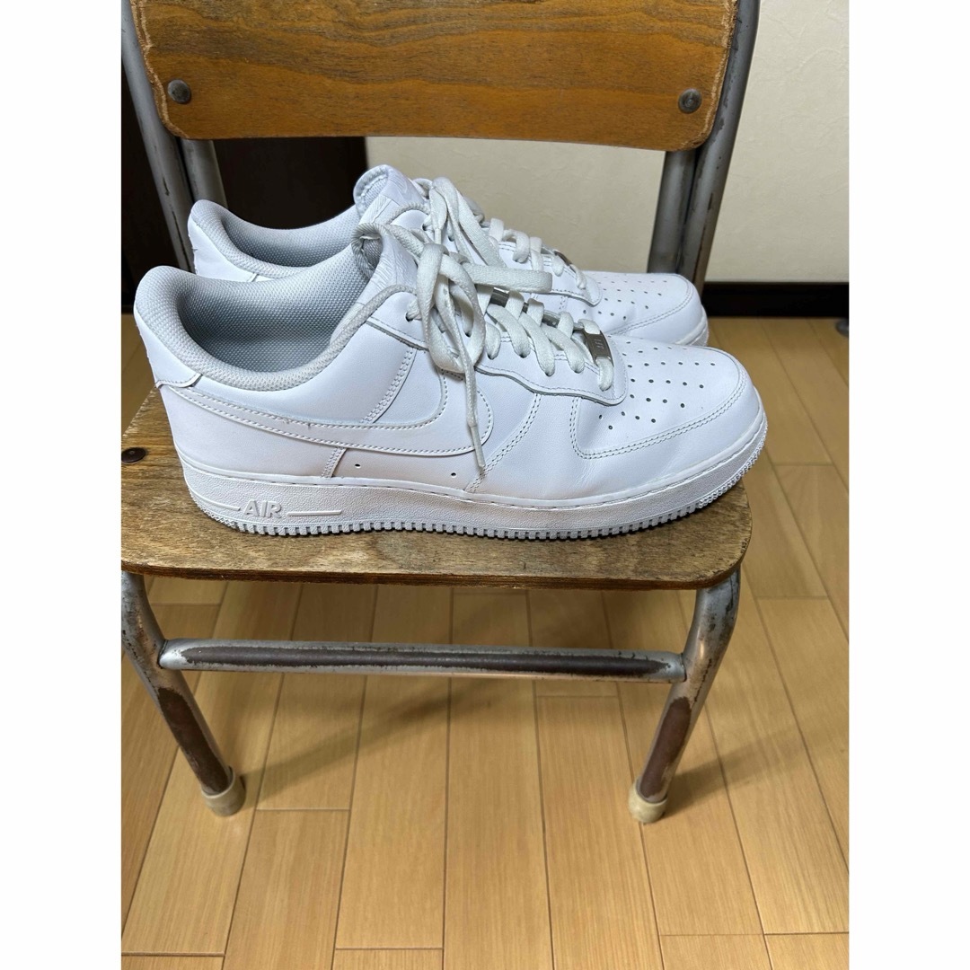 NIKE(ナイキ)のNIKE AIR FORCE1 White　ホワイト エアフォース1 30cm メンズの靴/シューズ(スニーカー)の商品写真