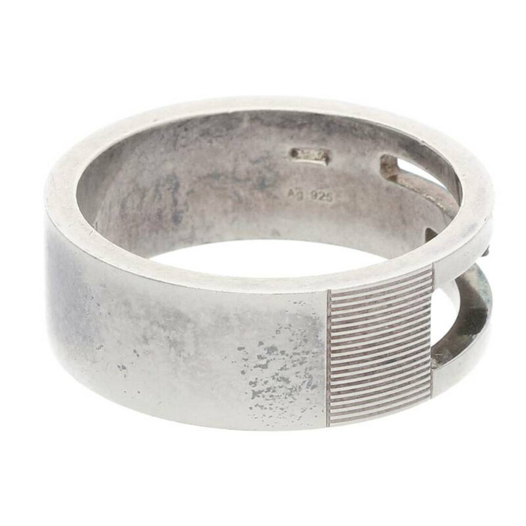 Gucci(グッチ)のグッチ  ブランテッド シルバーリング メンズ 21号 メンズのアクセサリー(リング(指輪))の商品写真