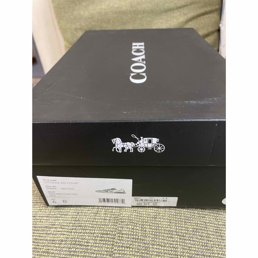 COACH - COACH コーチ シグネチャープリント スニーカー ❣️US COACH - COACH コーチ シグネチャープリント スニーカー ❣️US