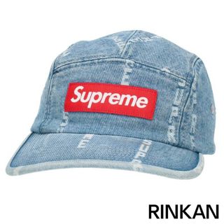 シュプリーム(Supreme)のシュプリーム  20AW  Logo Stripe Jacquard Denim Camp デニムロボックスロゴキャップ メンズ(キャップ)