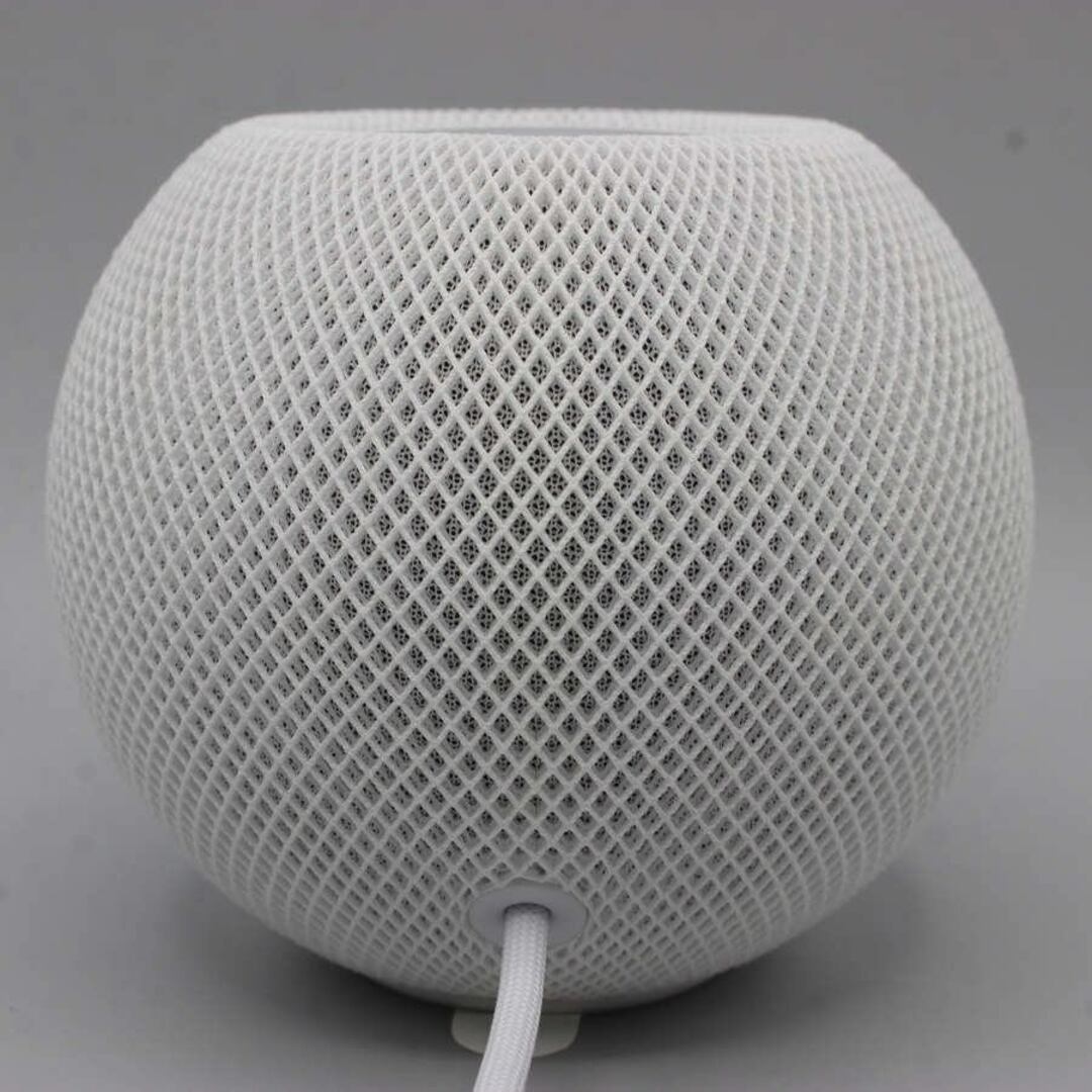 【美品】Apple HomePod mini MY5H2J/A ホワイト スマートスピーカー ホームポッドミニ アップル 本体