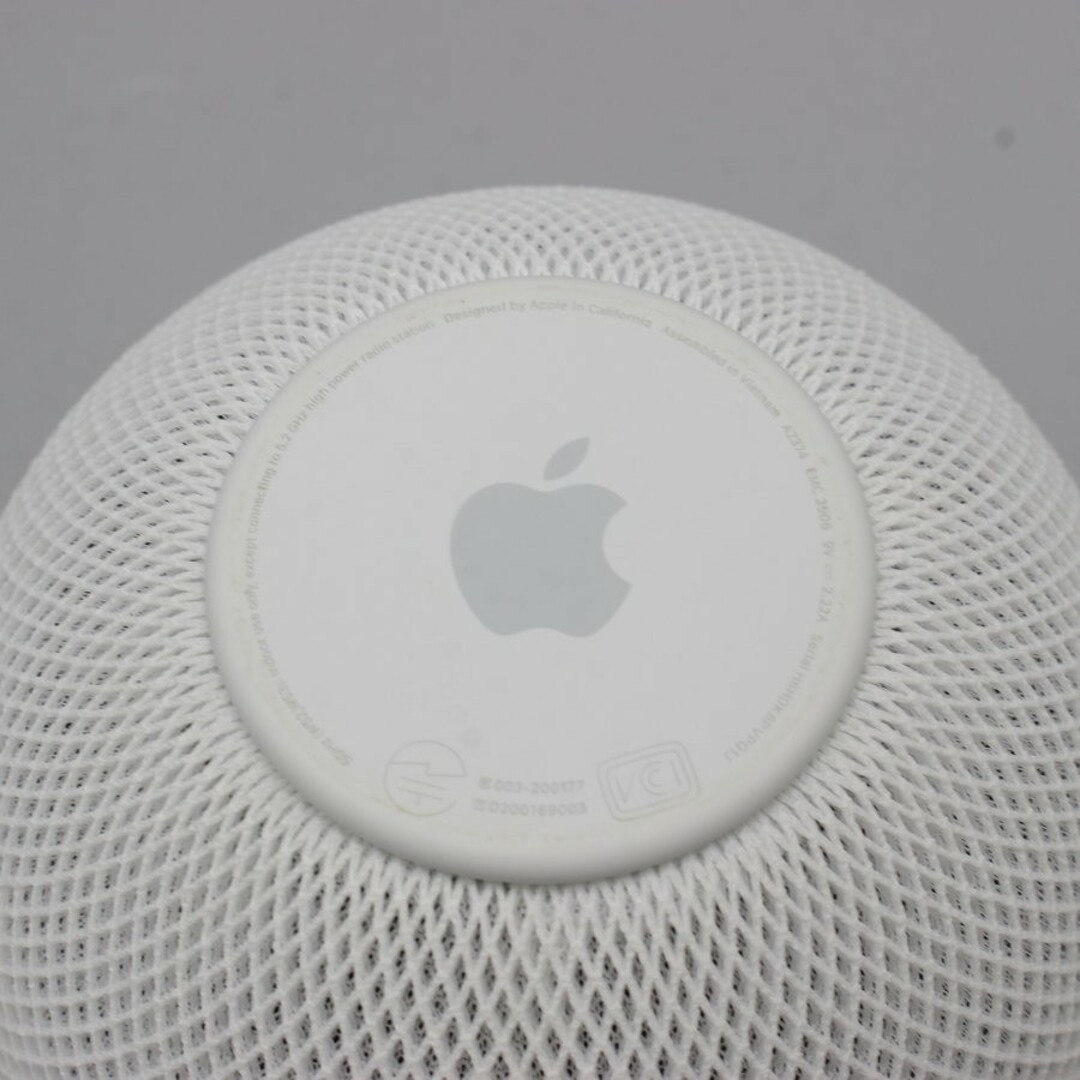Apple - 【美品】Apple HomePod mini MY5H2J/A ホワイト スマート