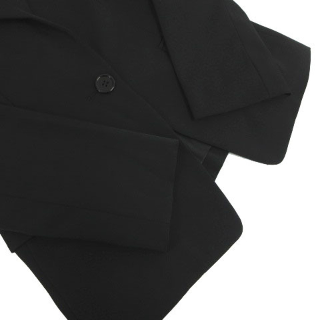 UNTITLED(アンタイトル)のアンタイトル スーツ パンツスーツ ジャケット パンツ 裾フレア 日本製 黒 1 レディースのフォーマル/ドレス(スーツ)の商品写真