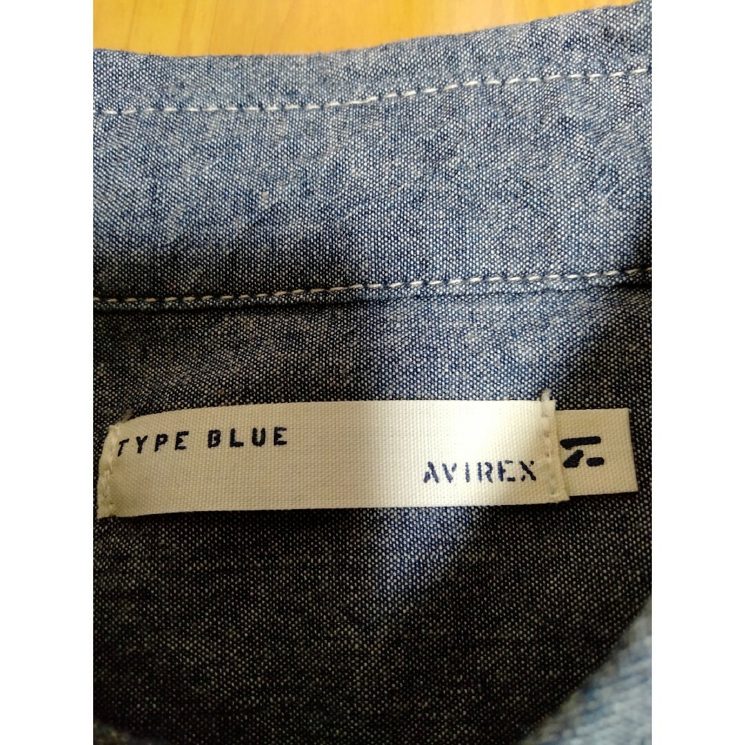 AVIREX(アヴィレックス)の【№469】AVIREX アヴィレックス TYPE BLUE シャツ 長袖 メンズのトップス(シャツ)の商品写真