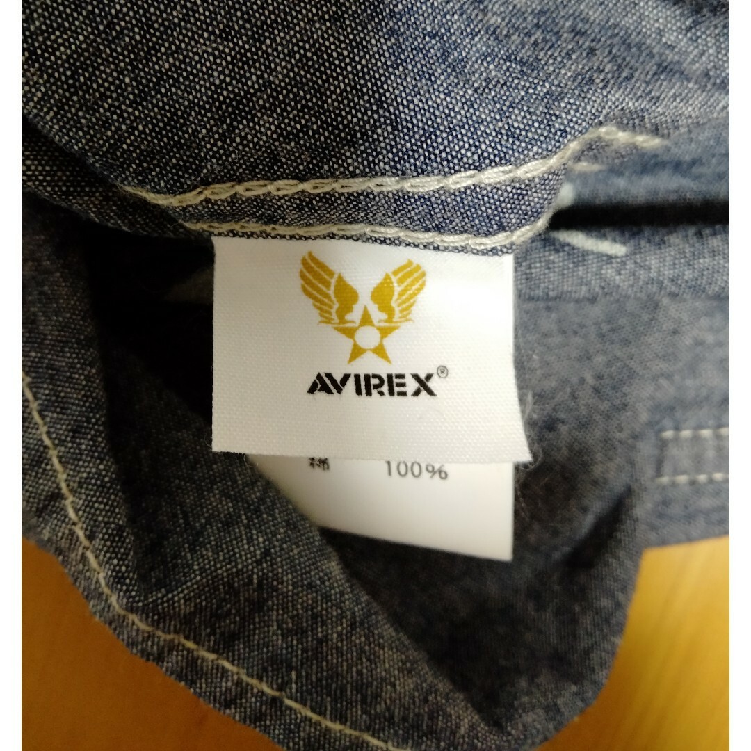 AVIREX(アヴィレックス)の【№469】AVIREX アヴィレックス TYPE BLUE シャツ 長袖 メンズのトップス(シャツ)の商品写真