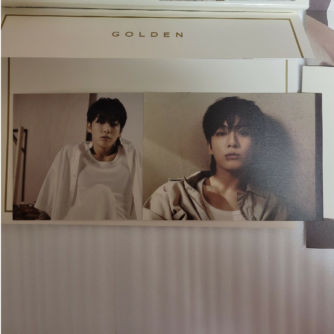 BTS JUNGKOOK Album GOLDEN SOLID CD bangtan kpop photocard