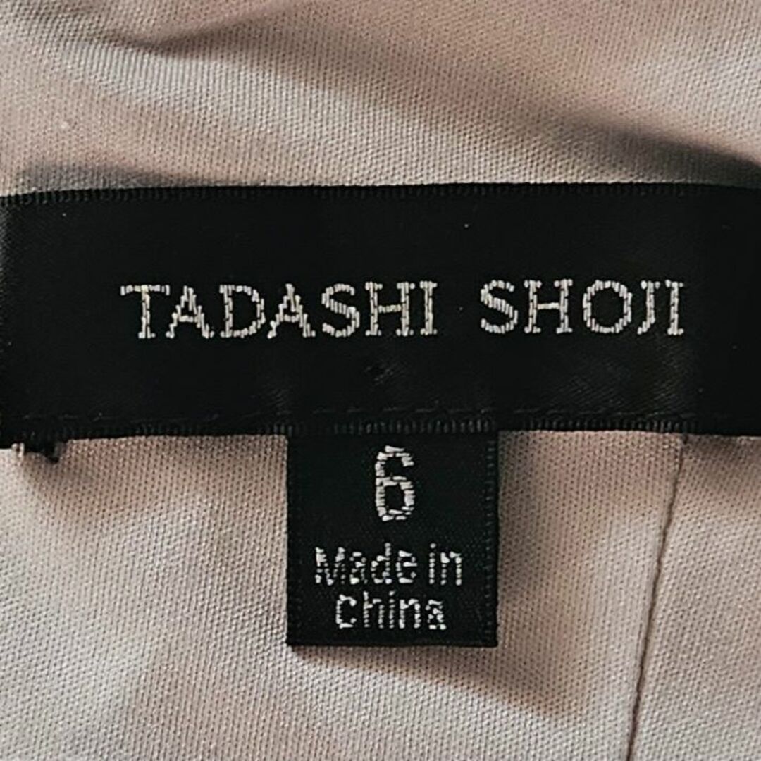 TADASHI SHOJI(タダシショウジ)のTADASHI SHOJI ワンピース  「６」１１号程度 レディースのワンピース(ひざ丈ワンピース)の商品写真