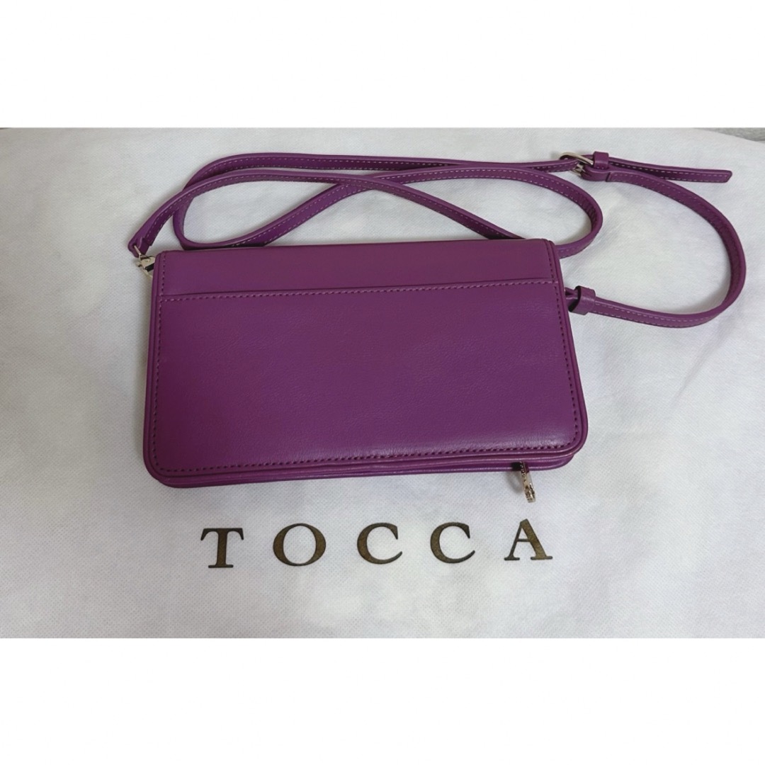 TOCCA(トッカ)のTOCCA♡バタフライリボンショルダーウォレットピンク新品 レディースのファッション小物(財布)の商品写真