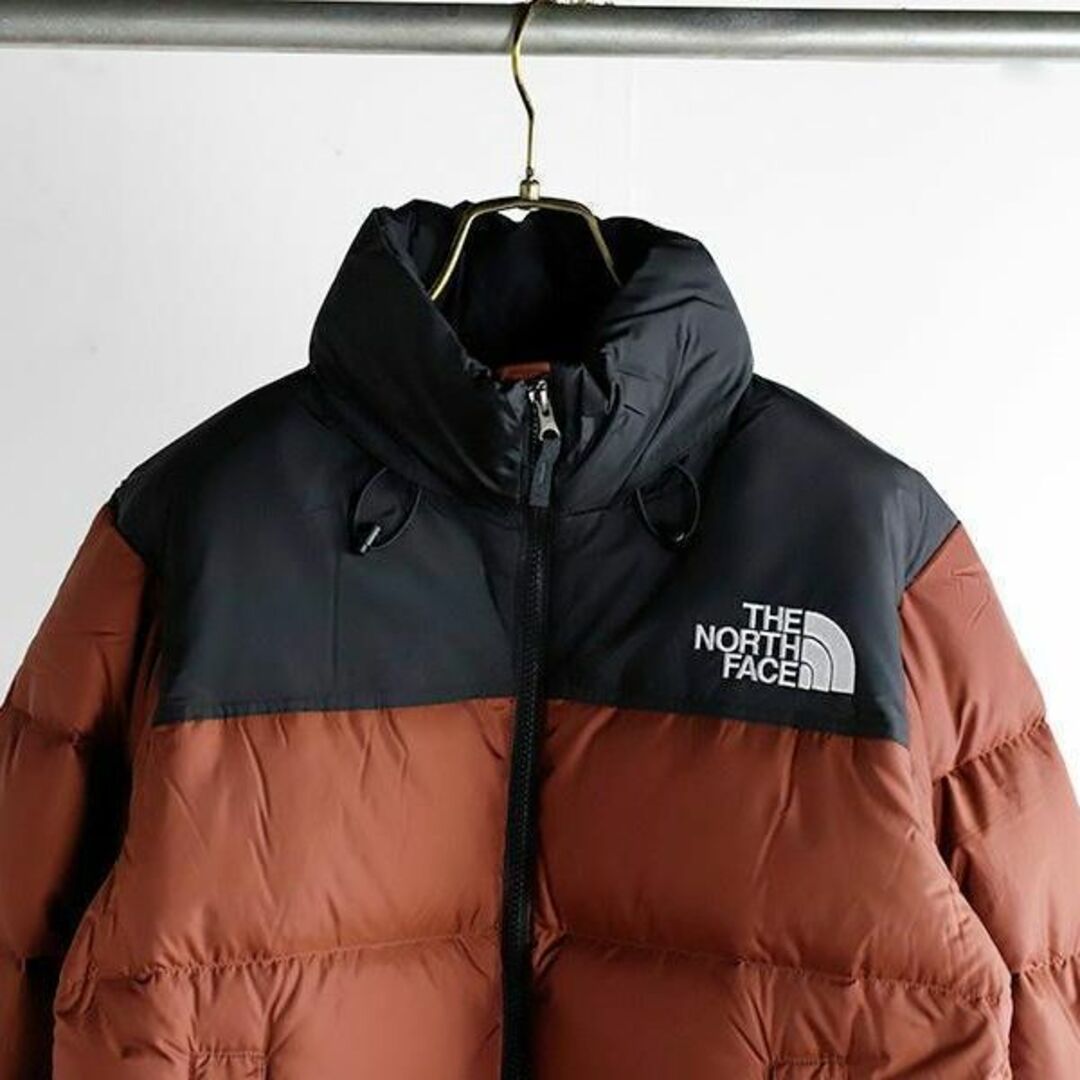 THE NORTH FACE(ザノースフェイス)のヌプシジャケット　S カプチーノ　ブラウン　新品　ザノースフェイス　0 メンズのジャケット/アウター(ダウンジャケット)の商品写真