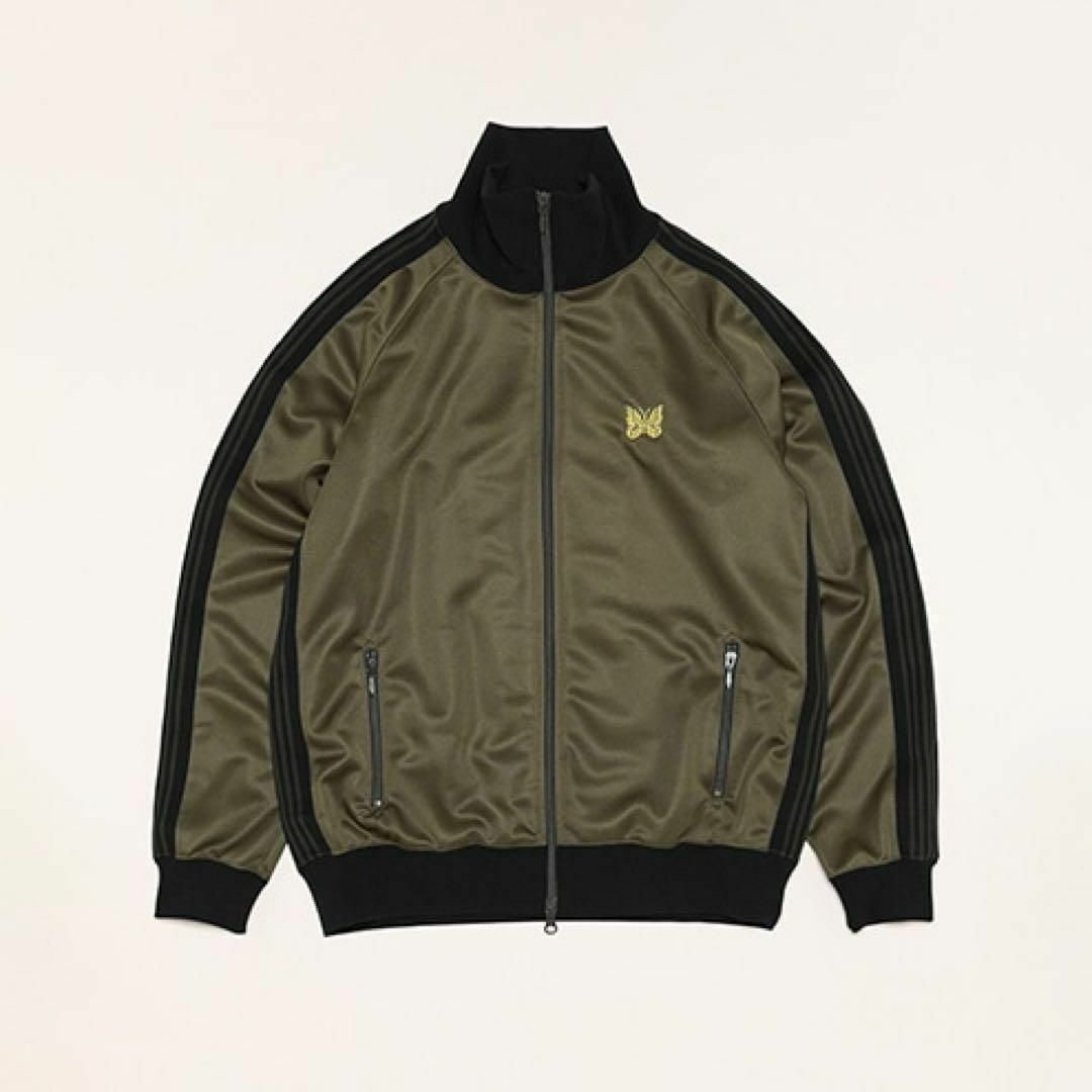 トラックジャケット XL オリーブ ブラック ニードルス ニードルズ トラックジャケット XL オリーブ ブラック ニードルス ニードルズ