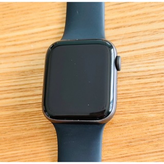 アップルウォッチ(Apple Watch)のApple Watch Series 5 44mm GPS スペースグレイ(腕時計(デジタル))