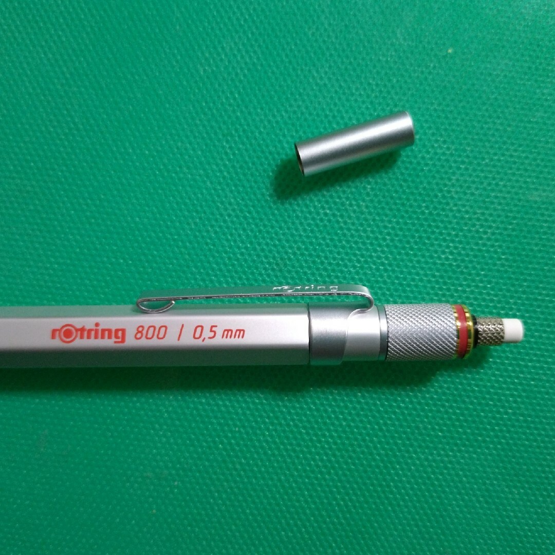 rotring(ロットリング)のロットリング800シリーズ シャープペンシル 0.5mm シルバー インテリア/住まい/日用品の文房具(ペン/マーカー)の商品写真