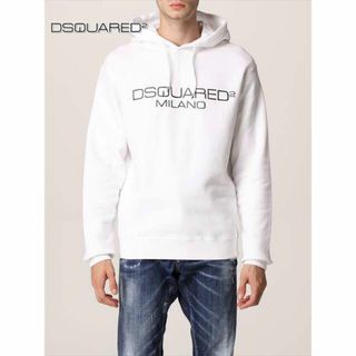 ディースクエアード(DSQUARED2)の【送料無料】DSQUARED2 SWEATSHIRT /D2 MI HOODIE(パーカー)