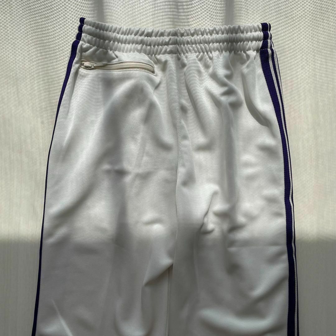 Needles(ニードルス)のストレート　XS　ホワイト　パープル　ニードルズ　ニードルス　01 メンズのパンツ(その他)の商品写真