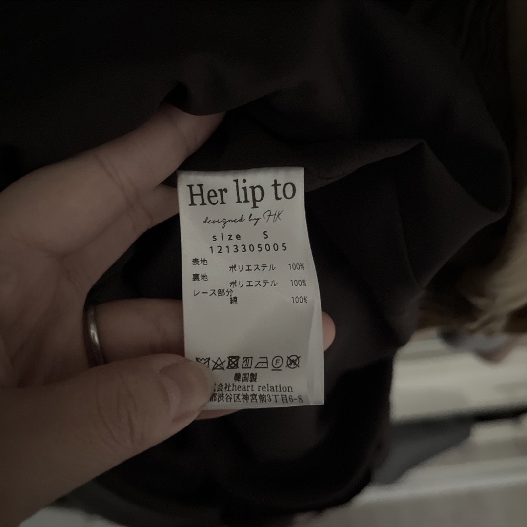 Her lip to(ハーリップトゥ)のherlipto Polka Dot Open Back Dress レディースのワンピース(ロングワンピース/マキシワンピース)の商品写真