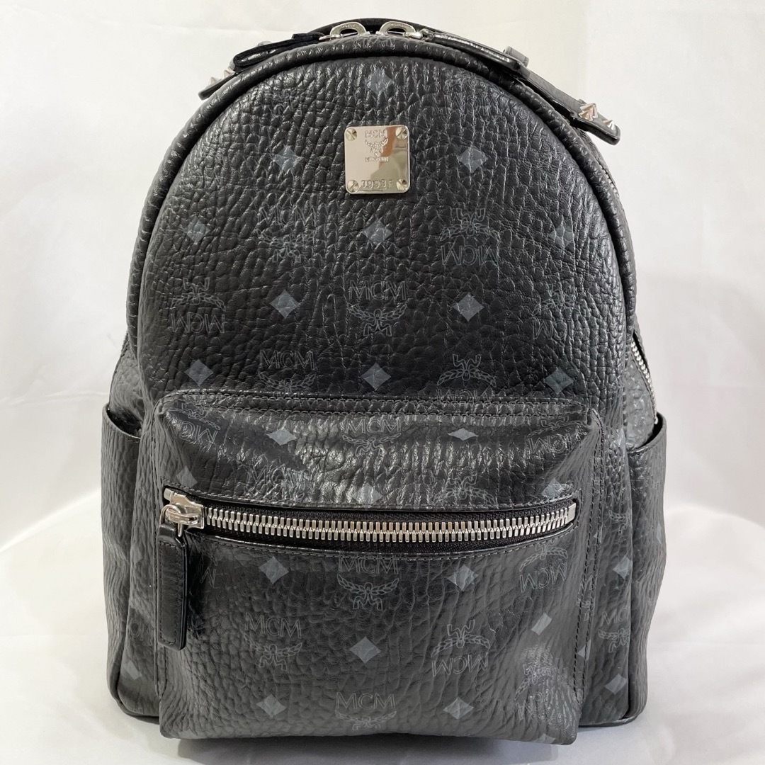 MCM - 美品 正規品 MCM エムシーエム リュック バックパック 黒 MCM - 美品 正規品 MCM エムシーエム リュック バックパック 黒