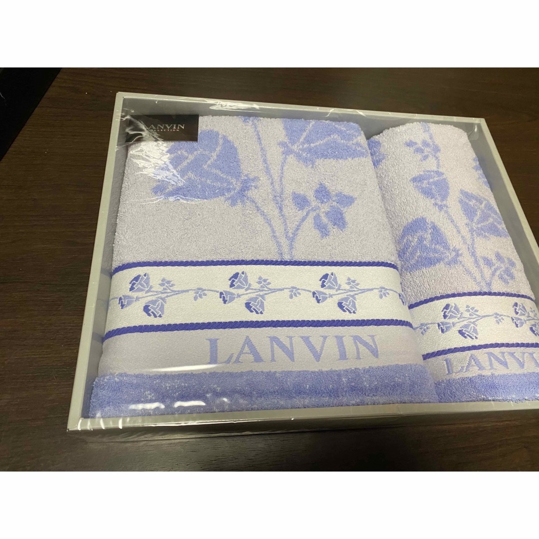 LANVIN(ランバン)のLANVIN　タオルセット インテリア/住まい/日用品の日用品/生活雑貨/旅行(タオル/バス用品)の商品写真