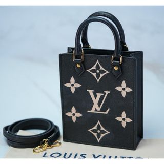 ルイヴィトン(LOUIS VUITTON)のLOUIS VUITTONプティットサックプラ　バイカラー(ショルダーバッグ)