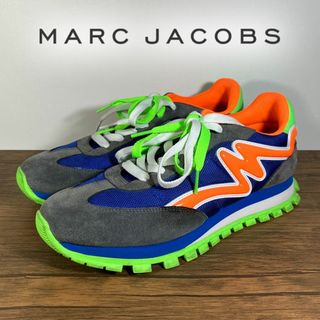 マークジェイコブス(MARC JACOBS)のMARC JACOBS THE JOGGER ジョガー スニーカー ブルー 40(スニーカー)