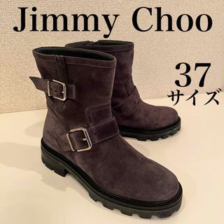 JIMMY CHOO - jimmy choo CLAYTON FLATサイドゴア アンクルブーツの