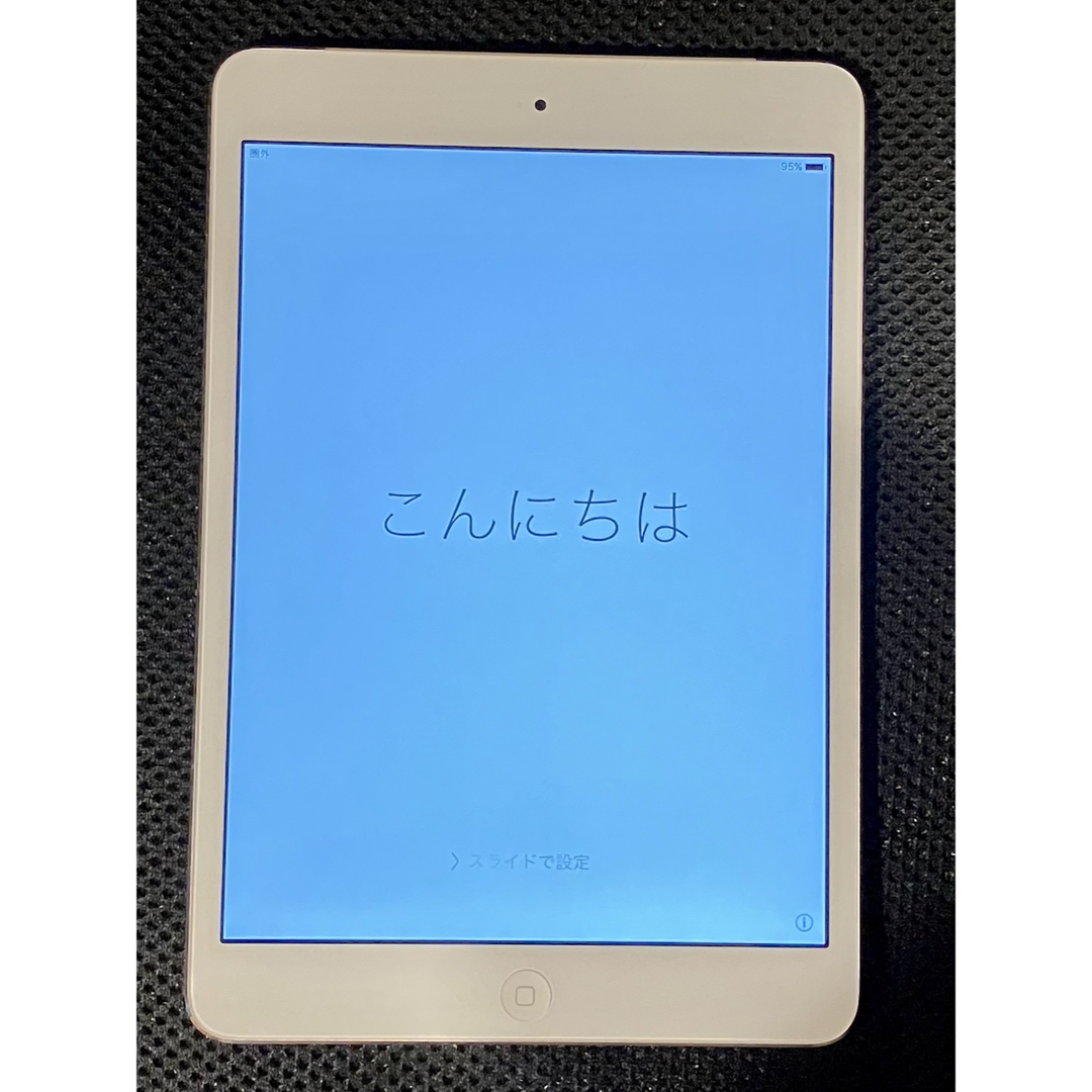 iPad(アイパッド)のソフトバンクiPad mini Wi-Fi+Cellular 16GB ホワイト スマホ/家電/カメラのPC/タブレット(タブレット)の商品写真