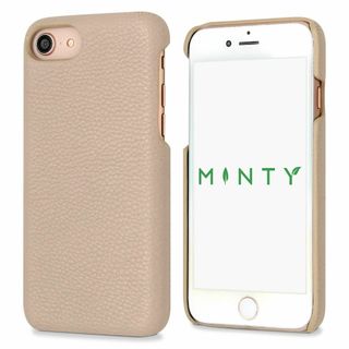 【色: グレージュ】MINTY iPhoneSE 第3世代 第2世代 ケース i(その他)