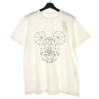 アンリアレイジ(ANREALAGE)のアンリアレイジ LINE MICKEY TEE Tシャツ 46 ホワイト 半袖(Tシャツ/カットソー(半袖/袖なし))