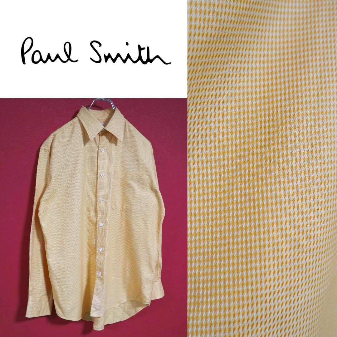 Paul Smith(ポールスミス)の【希少カラー / 差し色】Paul Smith ポールスミス イエローシャツ メンズのトップス(シャツ)の商品写真