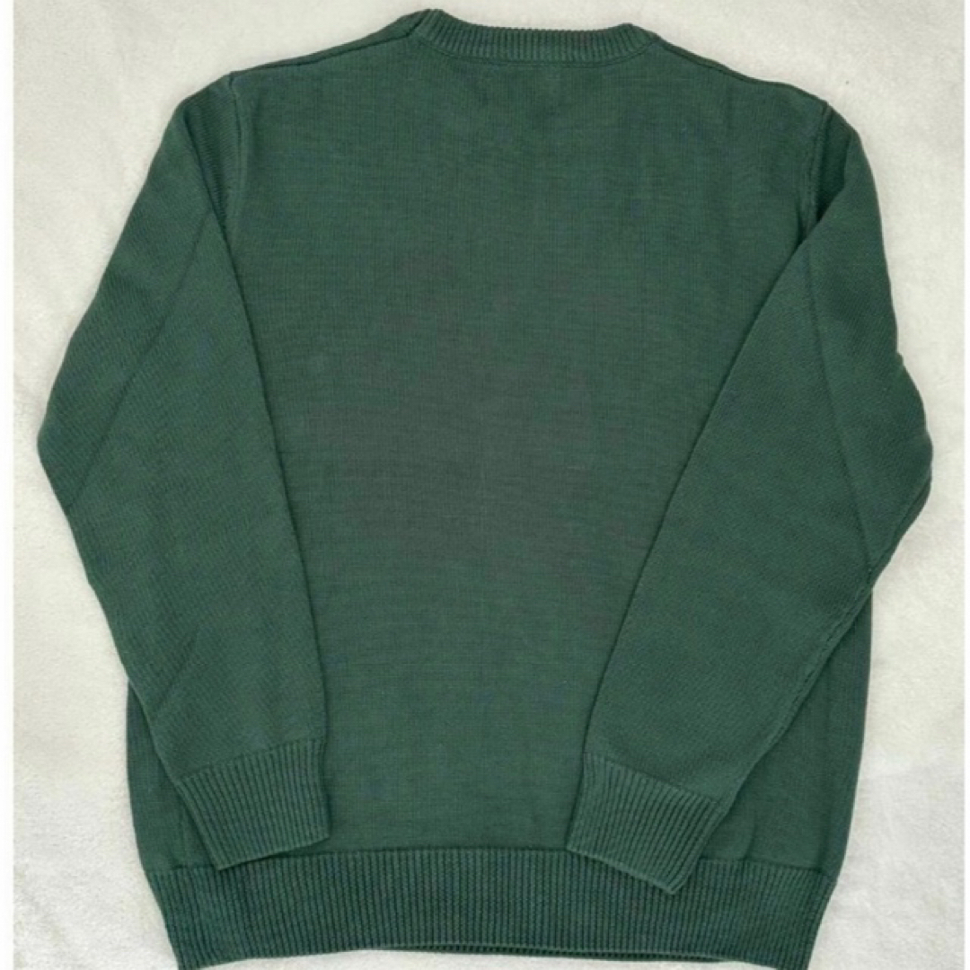 Ｍサイズ STUSSY CURLY SWEATER パーカー ニットセーター 緑