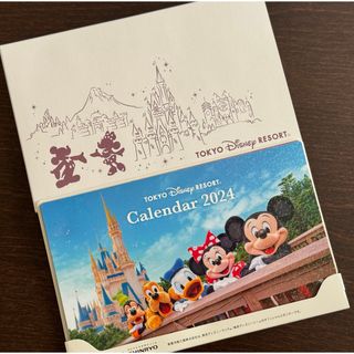 ディズニー(Disney)の東京ディズニーリゾート　2024 卓上カレンダー(カレンダー/スケジュール)