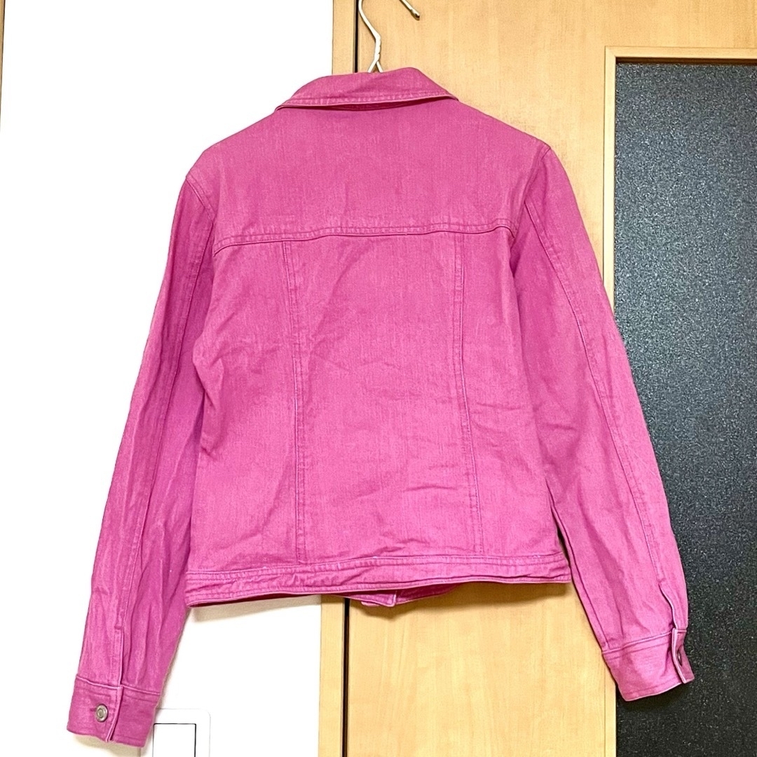ショッキングピンク Gジャン レディースのジャケット/アウター(Gジャン/デニムジャケット)の商品写真