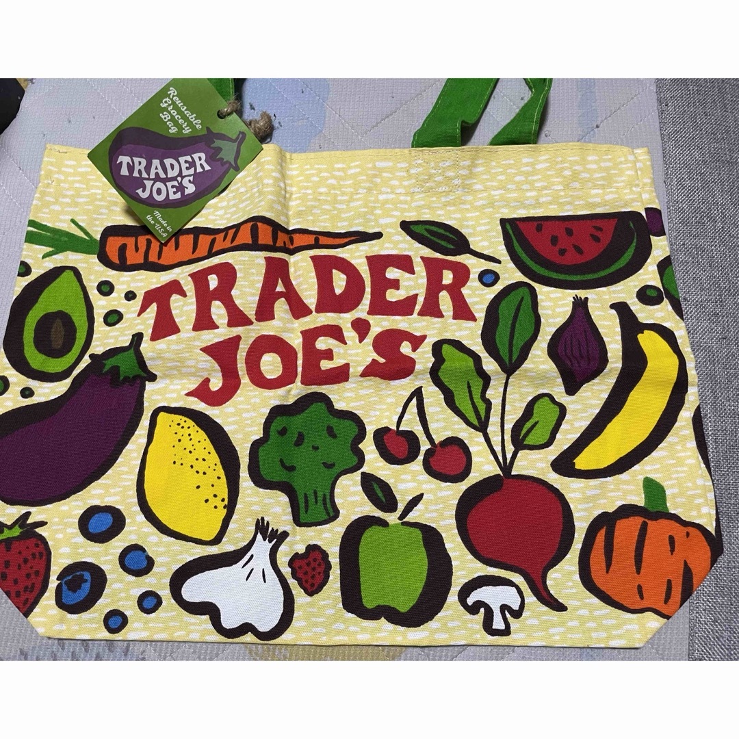 TRADER JOE'S トレジョ　コットン　エコバッグ レディースのバッグ(トートバッグ)の商品写真