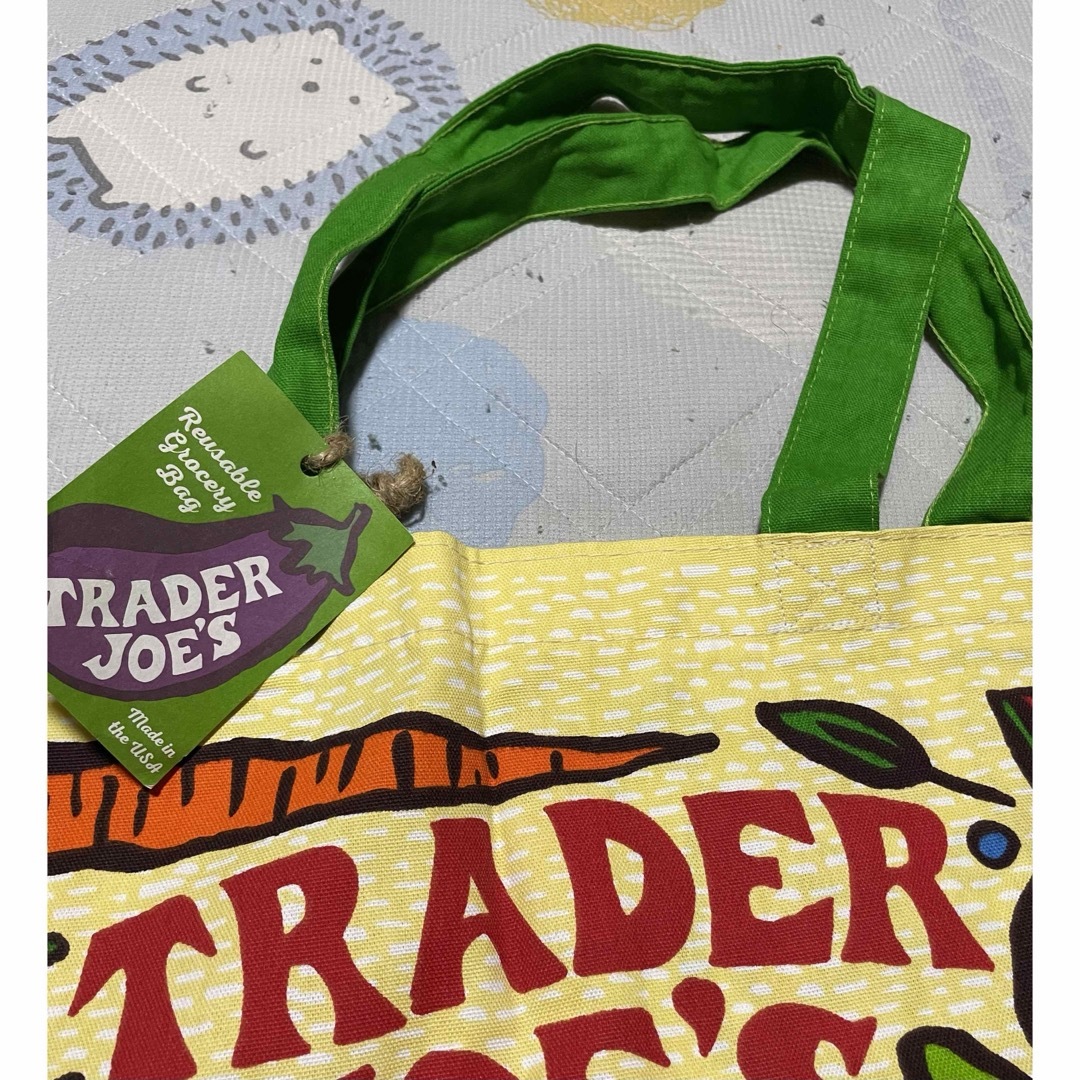 TRADER JOE'S トレジョ　コットン　エコバッグ レディースのバッグ(トートバッグ)の商品写真