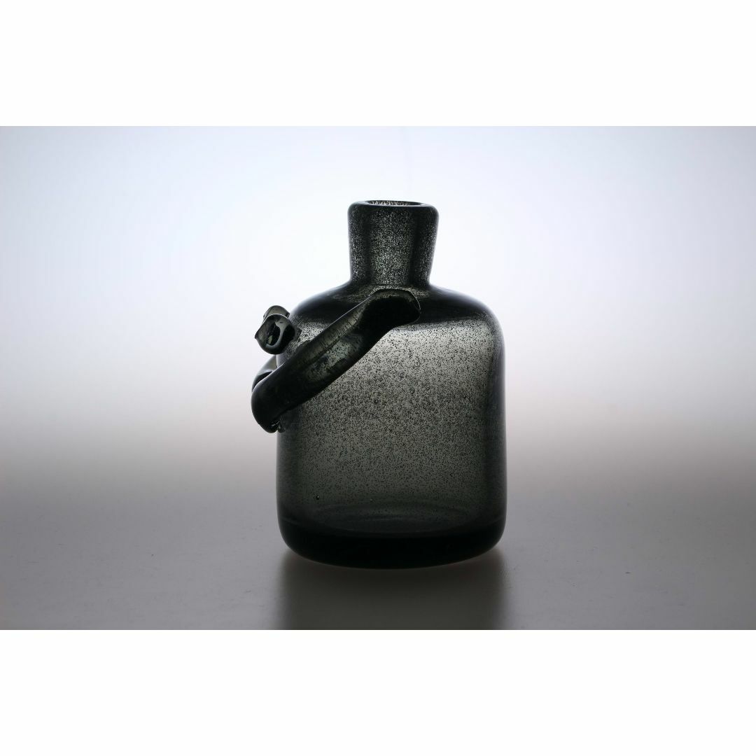 Stig Lindberg(スティグリンドベリ)のErik Hoglund エリックホグラン 人型ボトル 878gra エンタメ/ホビーの美術品/アンティーク(ガラス)の商品写真