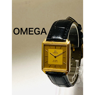 オメガ(OMEGA)の美品！　OMEGA オメガ　デビル　電池&ベルト新品　レディース腕時計(腕時計)