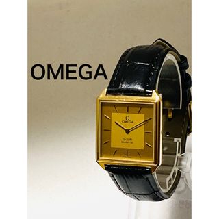 オメガ(OMEGA)の美品！　OMEGA オメガ　デビル　電池&ベルト新品　レディース腕時計(腕時計)