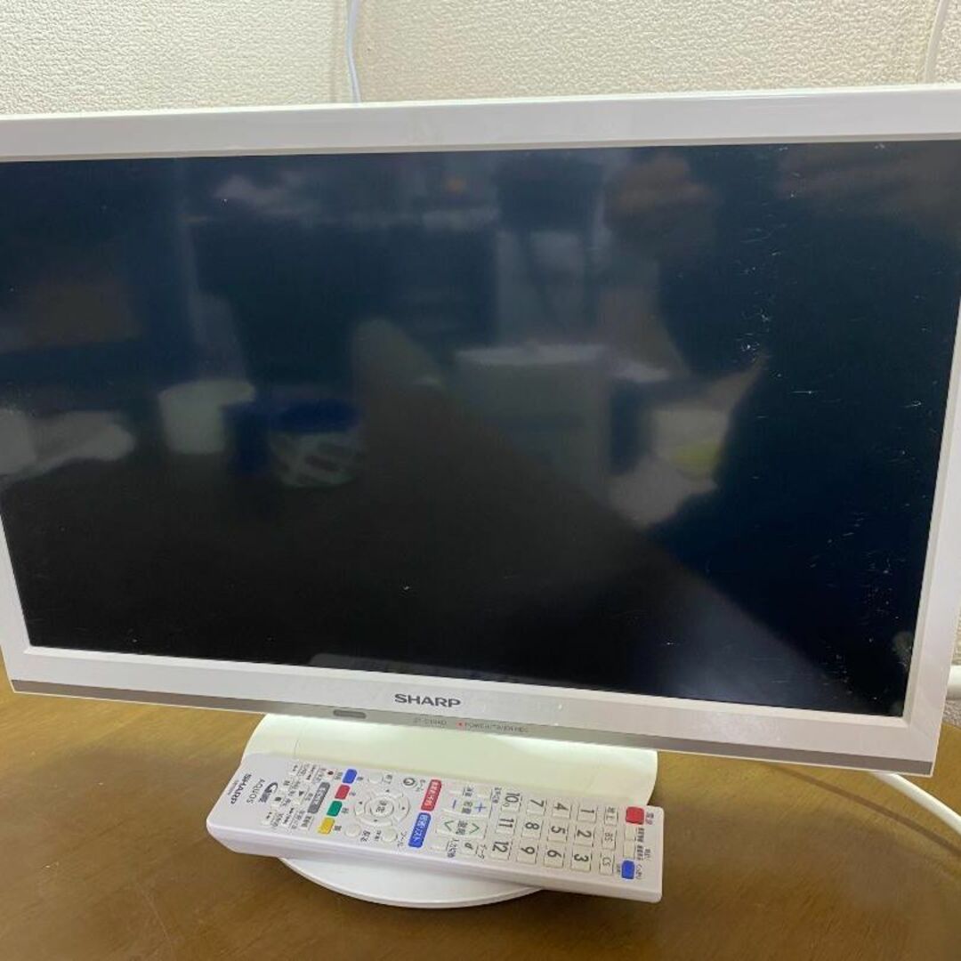 激安 美品 2019年製 SHARP 24V型 液晶 テレビ 2T-C24ADの通販 by ...