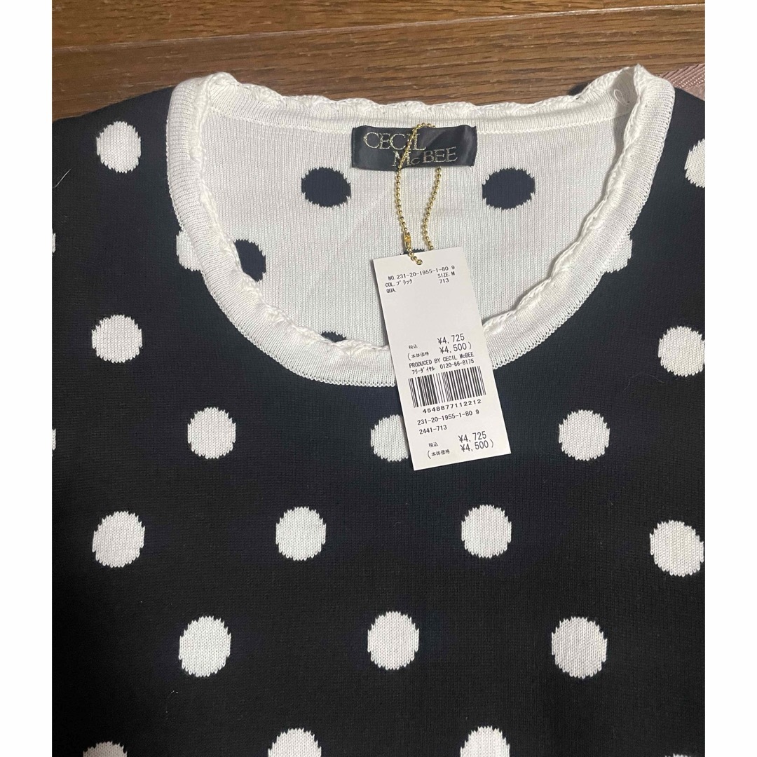 CECIL McBEE(セシルマクビー)のシャツ　 ワンピース　ニット レディースのワンピース(ミニワンピース)の商品写真