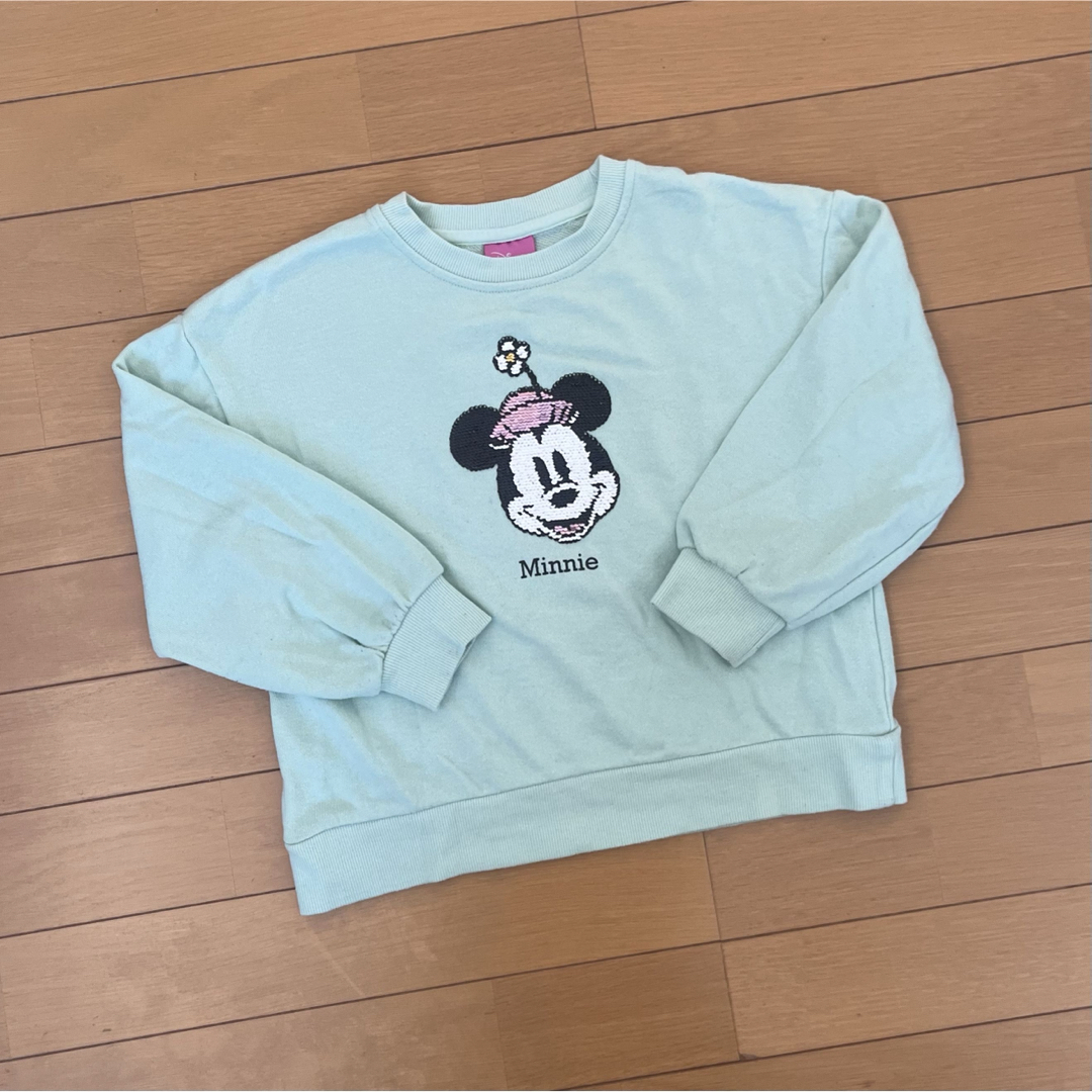 ディズニー ミニーちゃん トレーナー♡120cm♡ キッズ/ベビー/マタニティのキッズ服女の子用(90cm~)(Tシャツ/カットソー)の商品写真