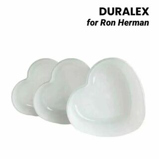 DURALEX - DURALEX デュラレックス× ロンハーマン ハート型 食器 3個セット①
