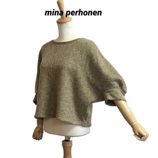 mina perhonen - ミナペルホネン＊morning mist ニットの通販 by