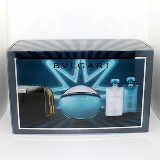 ブルガリ(BVLGARI)の未使用 ブルガリ アクアプールオム ポーチセット　香水セット(香水(男性用))