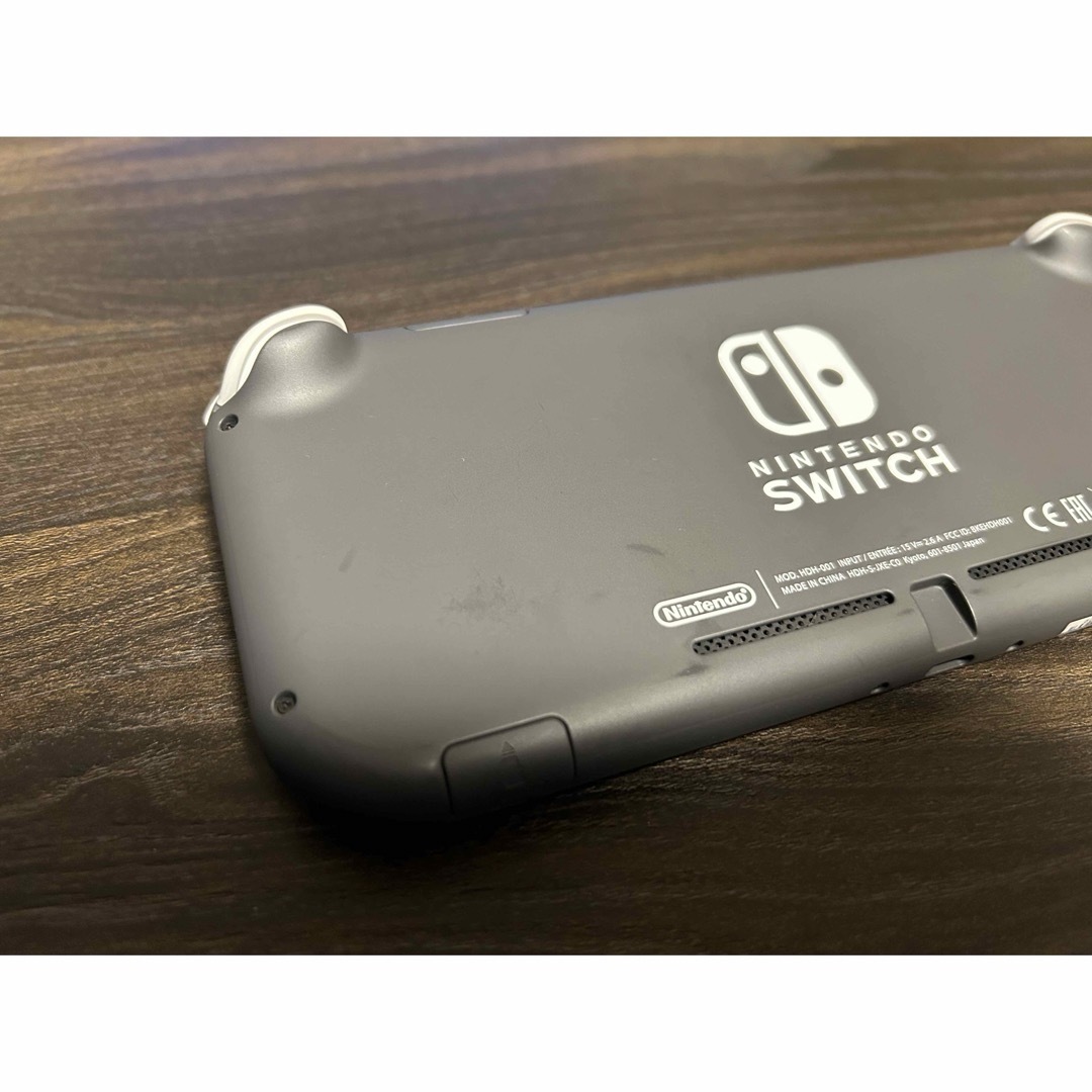 Nintendo Switch Liteグレー 箱無し 充電器付き